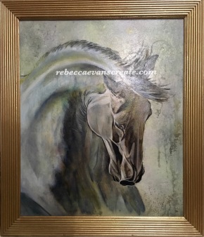 oil Painting horse